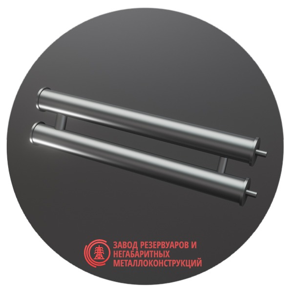Регистры отопления двухрядные РСП-2x42x2.0-9000 мм