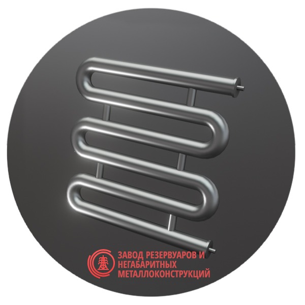 Регистры отопления шестирядные РЗП-6x159x4.0-1000 мм