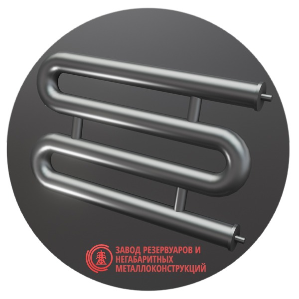 Регистры отопления четырехрядные РЗП-4x133x4.0-2000 мм